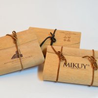Cajas de Madera Flexible grabados o personalizados.